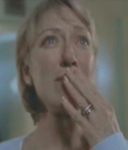 Cassandra Spender wearing a wedding ring 
